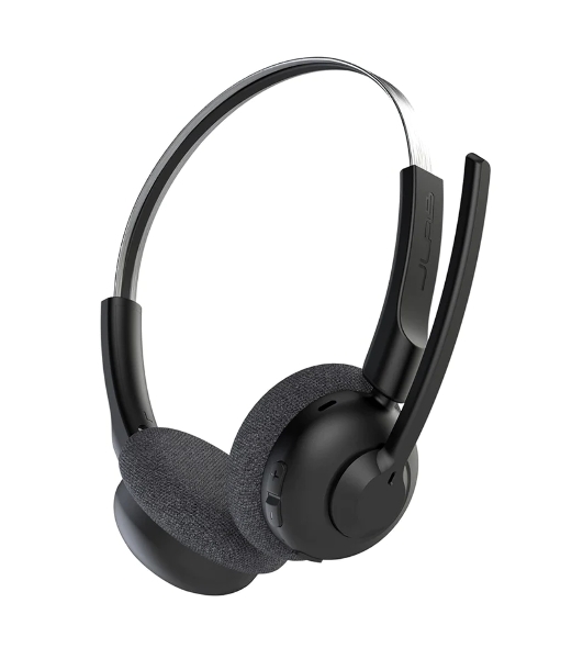 Гарнитура JLab GO Work Pop Wireless Headphones чёрный, беспроводная, Bluetooth, до 50 ч
