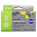 Картридж струйный Cactus CS-EPT0824 (T0824) желтый (13,8 мл) для Epson Stylus Photo R270/290/RX590, фото2