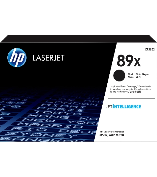 Картридж лазерный HP CF289X черный для HP LJ M507/MFP M528 (10000 стр.)