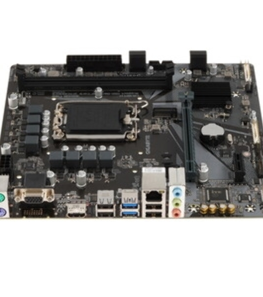 Материнская плата Gigabyte H610M H V2, LGA 1700, Intel H610, 2xDDR5, 4xSATA, 1xM.2, 1xPCIe 4.0 x16, 1xPCIe x1, 1xHDMI, 1xVGA, 1x 1Gb LAN, 2xUSB-A 3.2 Gen 1, 4xUSB-A 2.0, 3x 3.5 мм, 7.1, mATX