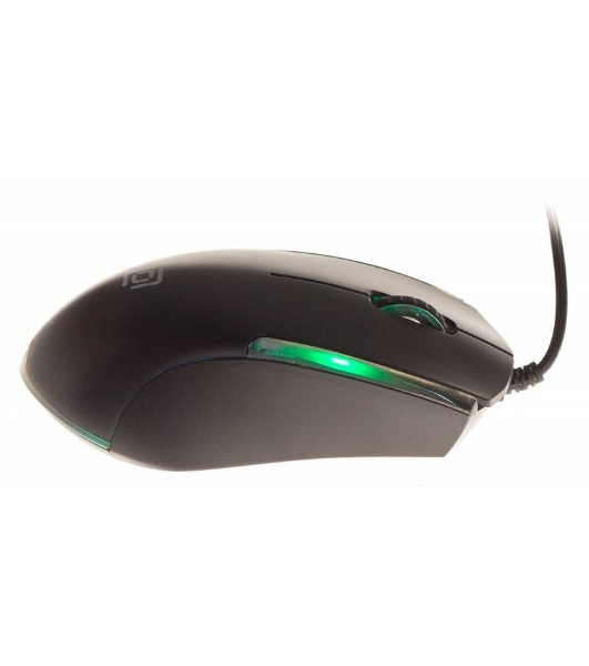 Мышь проводная Oklick 245M черный, 1000 dpi, USB, кнопки - 3