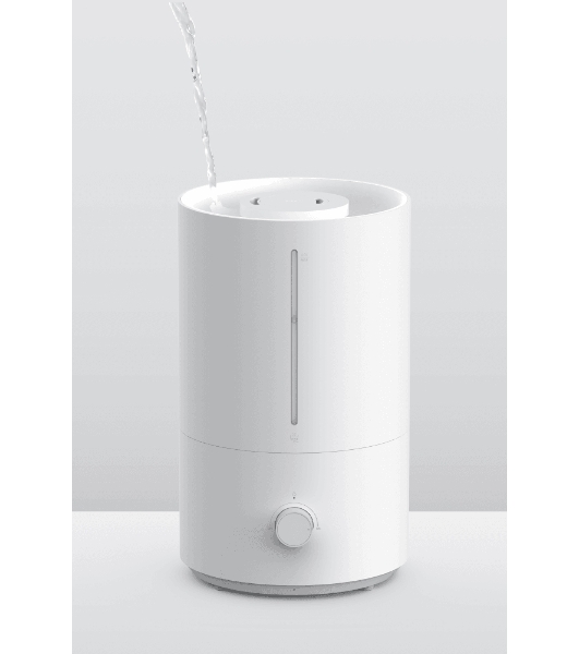Увлажнитель воздуха Xiaomi Humidifier 2 Lite белый, 30 м², 4 л, ультразвуковой, антибактериальная защита с ионами серебра, верхний залив воды, поворотное сопло 360°