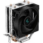 Кулер для процессора DEEPCOOL AG200 черный, 92 мм, алюминий/медь, 3050 об/мин, 30.5 дБ, 4 pin, 100 Вт, 133 мм, фото 1