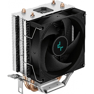 Кулер для процессора DEEPCOOL AG200 черный, 92 мм, алюминий/медь, 3050 об/мин, 30.5 дБ, 4 pin, 100 Вт, 133 мм