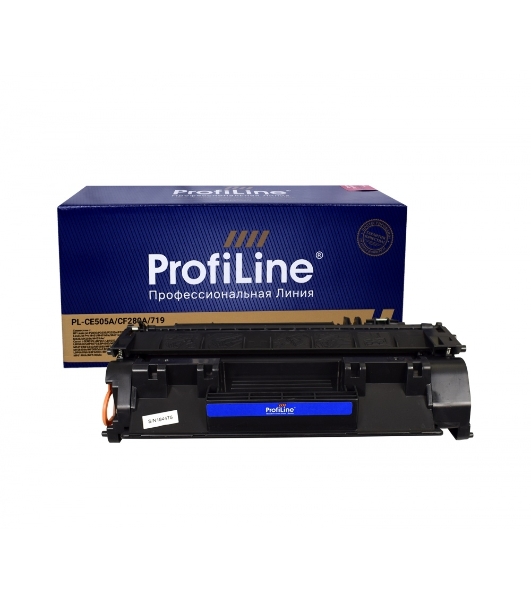 Картридж лазерный ProfiLine PL-CE505A/CF280A/719 для HP P2030/P2035/P2050/Pro 400/M401/425/Canon LBP 6300dn/6650dn/MF5840 2700к