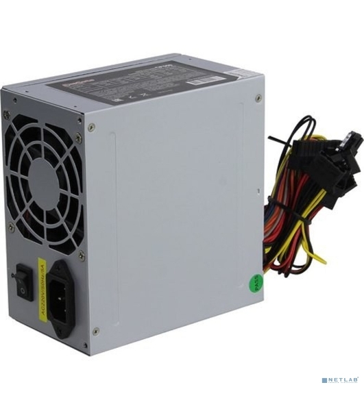 Блок питания ExeGate CP550 (EX282067RUS), 550Вт, 80мм, серебряный