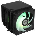 Кулер для процессора PCCooler RT720 TC BK (270W, 4-pin PWM, 157.5mm, Al/Cu, 7x6mm, 2x120mm, 73.32CFM, 34.9dBA, 2200RPM, S: 1851/1700/1200/115X, AM5/AM4, black), фото10
