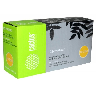 Картридж лазерный Cactus CS-PH3260X (106R02782) черный (3000 стр.) для Xerox Phaser 3052/3052NI/3260 2шт.