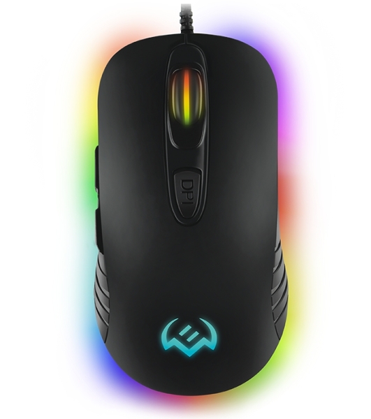 Мышь проводная SVEN RX-G820 черный, 4800 dpi, USB, кнопки - 6