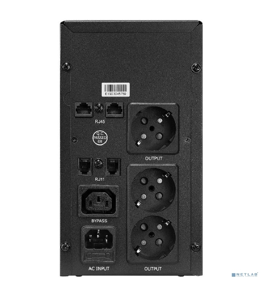 Источник бесперебойного питания Crown CMU-SP800EURO LCD/800 ВА/450 Вт/4 x евророзетка с заземлением (Schuko)