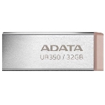 Флешка USB ADATA UR350 (UR350-32G-RSR/BG), 32G, USB 3.2, R/W 100/15, серебристый/коричневый, фото4
