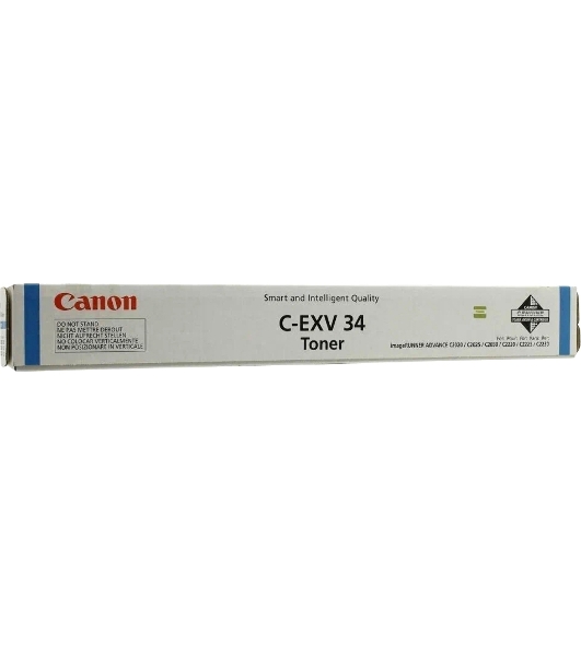 Картридж лазерный Canon C-EXV34C голубой (16000 стр.) для Canon iR C9060/C9065/C9070