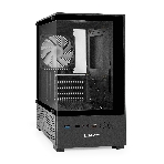 Компьютерный корпус Minitower ExeGate i3 SEA (mATX, БП 450NPX, 2*USB+1*USB 3.0, HD аудио, черный, 1 вент. 12см с RGB подсветкой, передняя и боковая панели - закаленное стекло), фото5