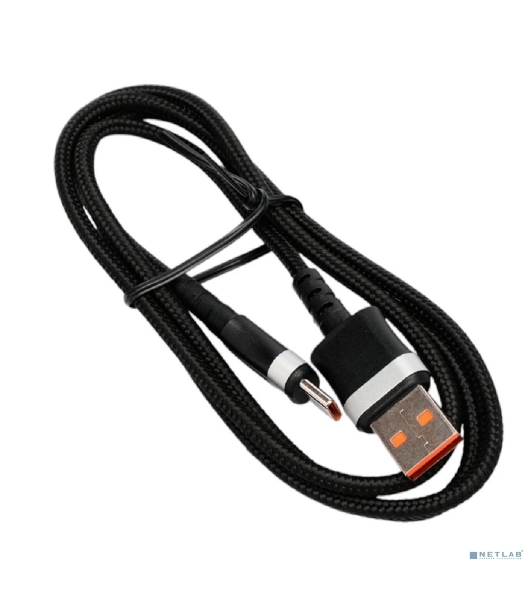 Кабель USB2.0 Cablexpert CCP-USB2-AMCM-66W-1M, AM/Type-C, 6A, 66Вт, QC3.0, медь, 1м, черный, пакет