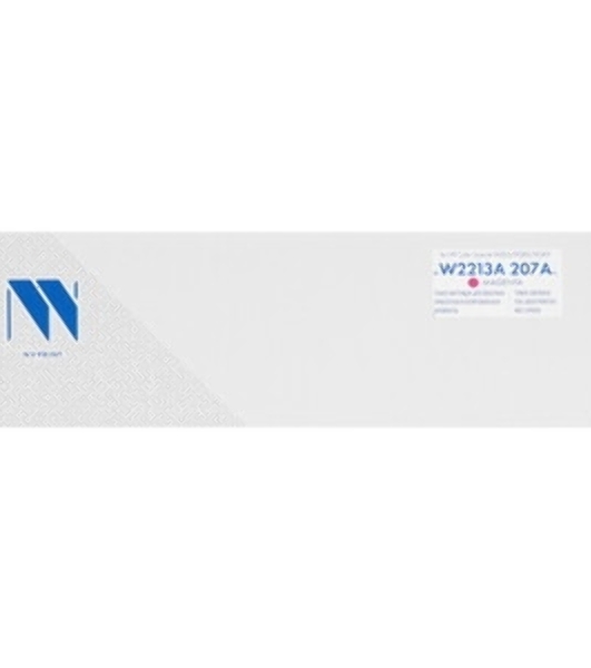 Картридж лазерный NVPrint совместимый NV-W2213A 207A Magenta (БЕЗ ЧИПА) для HP Color LaserJet M255/M282/M283 (1250k)