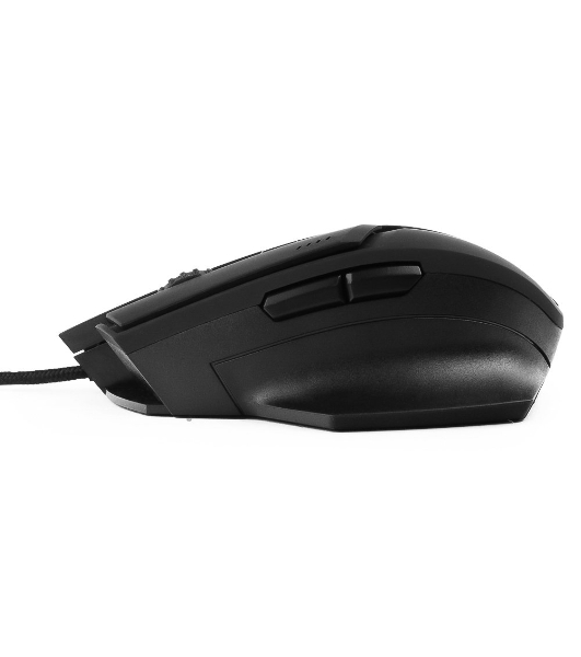 Мышь проводная Гарнизон GM-740G черный, 3200 dpi, USB, кнопки - 7