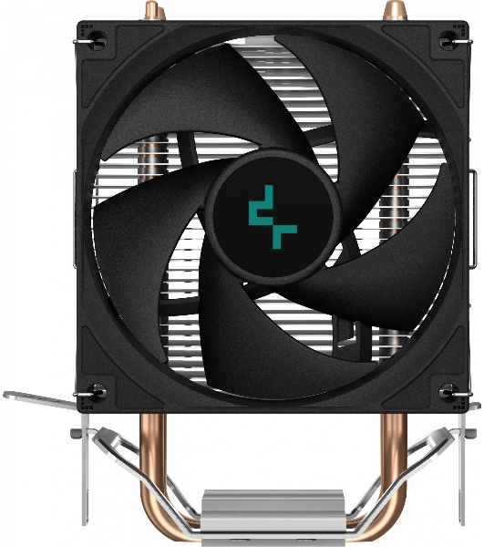 Кулер для процессора DEEPCOOL AG200 черный, 92 мм, алюминий/медь, 3050 об/мин, 30.5 дБ, 4 pin, 100 Вт, 133 мм