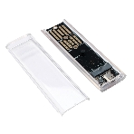 Внешний корпус Gembird EEM2-NVME-2 USB 3.1 для M2 NVME порт Type-С, пластик, прозрачный, фото3