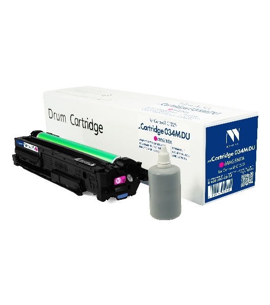 Блок фотобарабана NVPrint совместимый NV-034M DU Magenta для Canon iR C1225 (34000k)