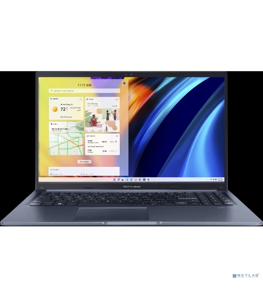 Ноутбук Asus Vivobook 15 X1502VA-BQ924 синий Core i7 13620H 16Gb SSD 512Gb Intel Iris Xe graphics 15.6' IPS FHD (1920x1080) без ОС WiFi BT Cam