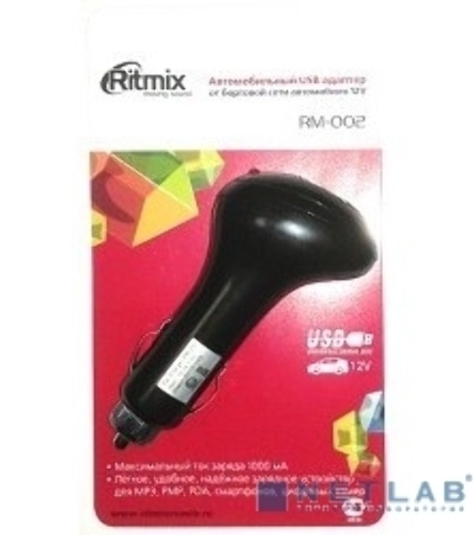 Аксессуар Автомобильное зарядное устройство RITMIX RM-002
