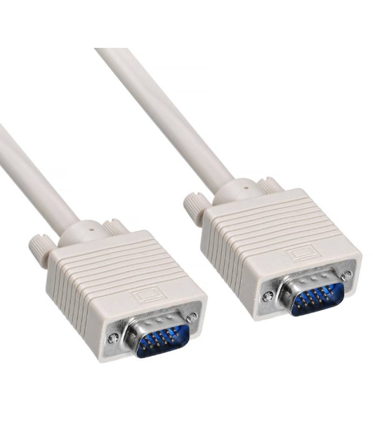 Удлинитель Buro кабеля VGA-15M/Fpro SVGA 15m/f для LCD мониторов 2 фильтра 1.8м