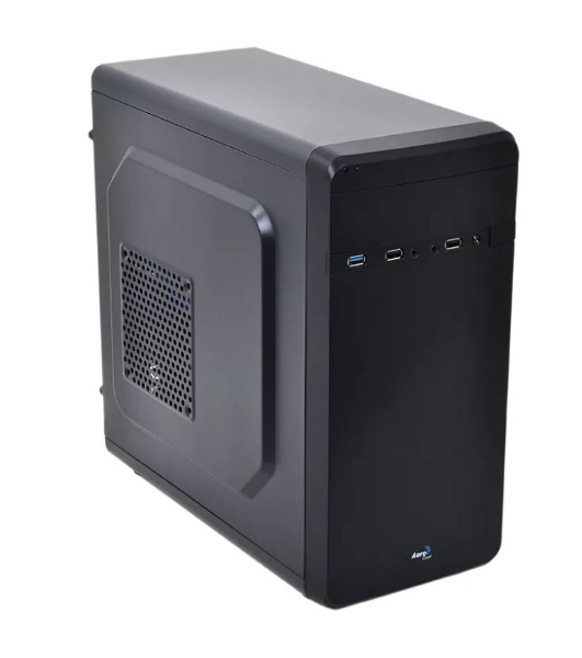 Компьютерный корпус Aerocool/Formula Qs-180 черный без БП mATX 1x80мм 2xUSB 2.0 1xUSB 3.0 audio