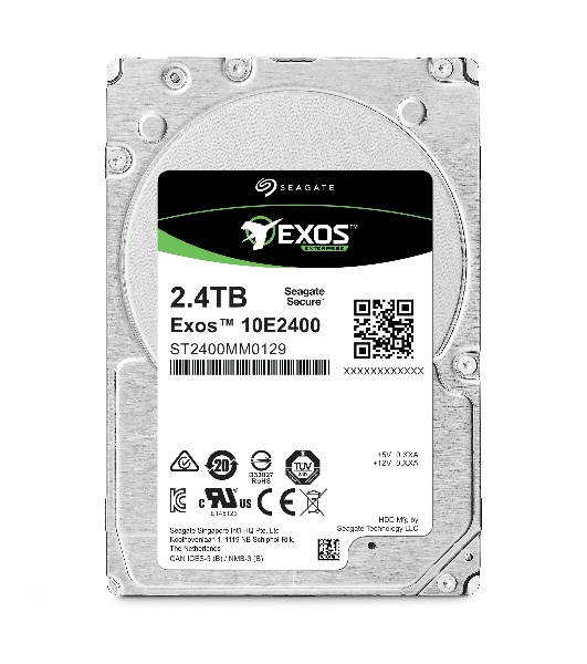 Жесткий диск Seagate 2.4Tb SAS 12Gb/sST2400MM0129 2.5' Exos eMLC 16Gb 10000rpm 256MB 512e
