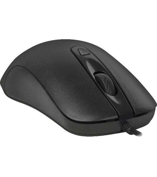 Мышь проводная Defender Classic MB-230 черный, 1600 dpi, USB, кнопки - 4