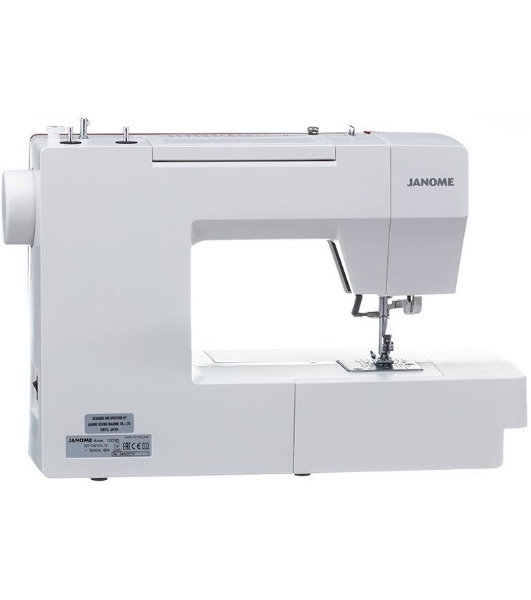 Швейная машина Janome 1522RD 25 операции, петля автомат, верт. челнок, нитевдеватель, мягкий, подарочный набор (шпульки, ножницы, сантиметровая лента, игольница)