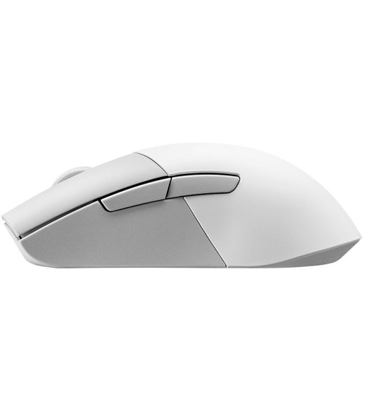 Мышь беспроводная/проводная ASUS ROG Keris Wireless AimPoint белый, 36000 dpi, радиоканал, Bluetooth, USB, кнопки - 5