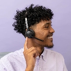 Гарнитура JLab GO Work Pop Wireless Headphones чёрный, беспроводная, Bluetooth, до 50 ч, фото15