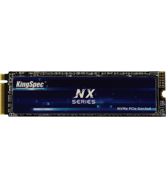 Накопитель SSD KingSpec NX-2Tb, 2000Gb, PCIe 3.0 x4, M.2 2280, NVMe, R/W 3400/3100