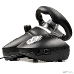 Игровой руль Dialog GW-155VR CyberPilot - эф.вибрации, 2 педали, рычаг ПП, PC USB, фото3