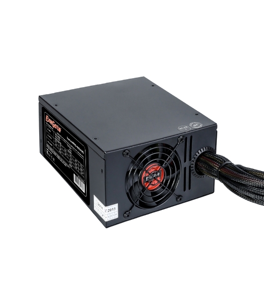 Блок питания серверный 600W ExeGate (RM-600ADS) APFC,2х8см fan, 20+4pin/(4+4)pin, 2xPCI-E, 9xSATA