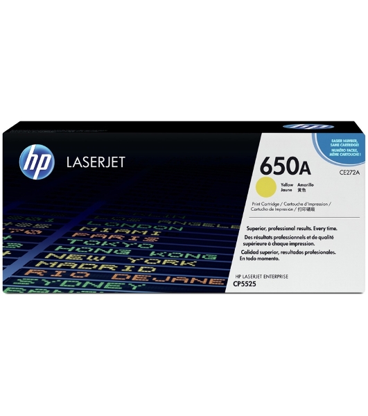 Картридж лазерный HP CE272A желтый для CLJ CP5520/5525 15000 стр.