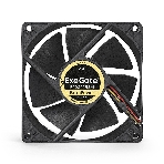 Вентилятор для корпуса ExeGate ExtraPower EP08025SM черный, 80 мм, 2500 об/мин, 25.5 дБ, 2 pin, фото4