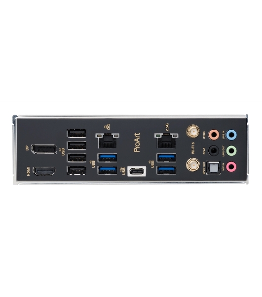 Материнская плата ASUS ProArt B760-CREATOR WIFI, LGA 1700, Intel B760, 4xDDR5, 4xSATA, 3xM.2, 1xPCI-E 5.0 x16, 1xPCI-E 4.0 x4, 1xDP, 1xHDMI, 2x2.5Gb LAN, 4xUSB-A, 1xUSB-C, 5x3.5 мм, 7.1, Standard-ATX