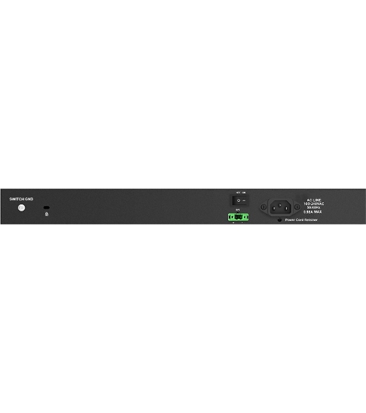 Коммутатор D-Link DGS-1210-28XS/ME/B2A, 24×1 Гбит/с SFP + 4×10 Гбит/с SFP+, настраиваемый