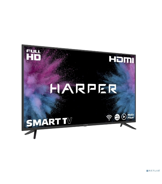 Телевизор Harper 43' 43F670TS черный LED FHD 60Hz AndroidTV 1/8Gb