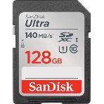 Флеш карта SD 128Gb SanDisk SDXC Class 10 UHS-I Ultra 140Mb/s, фото3