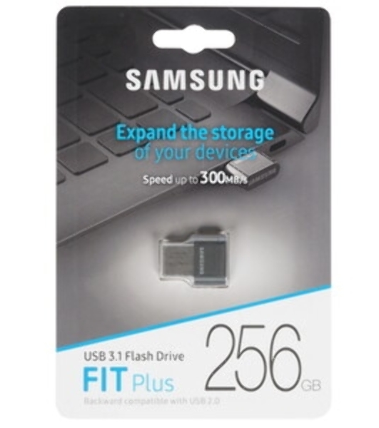 Флешка USB 256Gb USB Drive USB 3.1 Samsung FIT Plus (up to 300Mb/s) (MUF-256AB/APC)