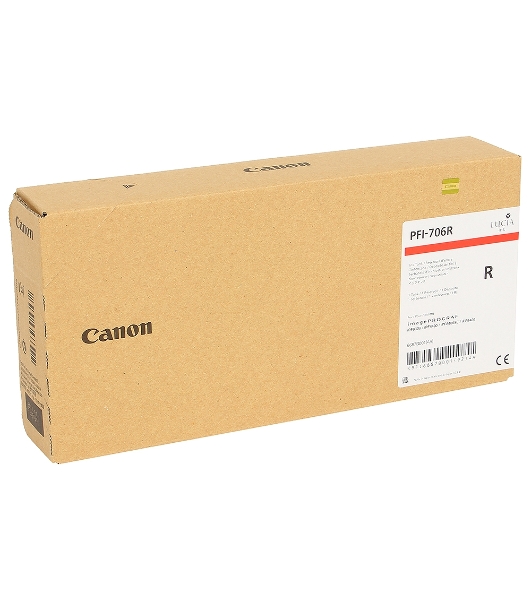 Картридж струйный Canon PFI-706 R красный для iPF8400/9400 (6687B001)