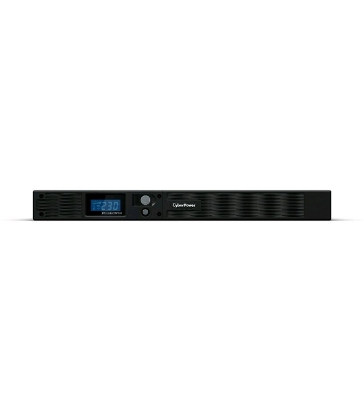 Источник бесперебойного питания CyberPower PR1000ELCDRT1U/1000 ВА/800 Вт/USB/RS-232/EPO/SNMPslot/6 x IEC 320 C13 (компьютерная)