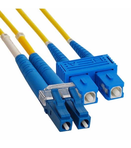 Патч-корд оптический переходной Rexant (SM), 9/125 (OS2), LC/UPC-SC/UPC, (Duplex), LSZH, 2м