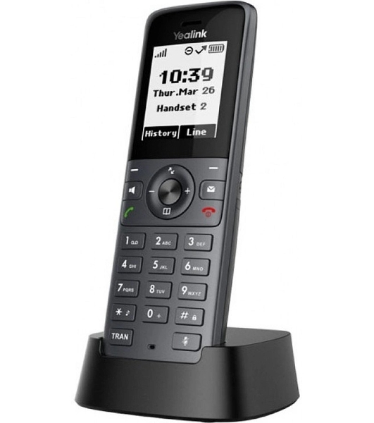 Телефон DECT-трубка Yealink W71H, экран 1.8', FNR, для W70B/W71P/W73P/W74P/W76P/W79P/W75/W80/W90