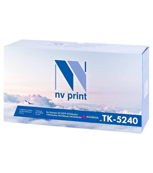 Картридж NVPrint совместимый Kyocera TK-5240 Magenta для ECOSYS P5026cdn/P5026cdw/M5526cdn/M5526cdw (3000k)