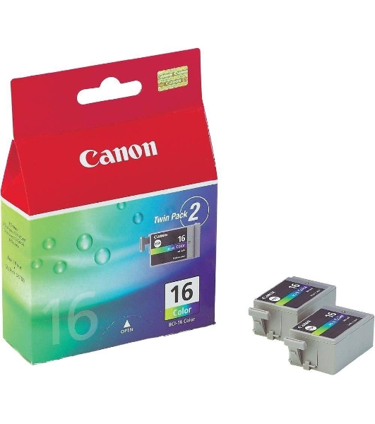 Картридж струйный Canon BCI-16C (9818A002) для Canon SELPHY DS700/810, Цветной, 75стр.