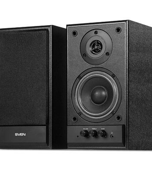 Акустическая система SVEN SPS-702 2.0 черный 40Вт