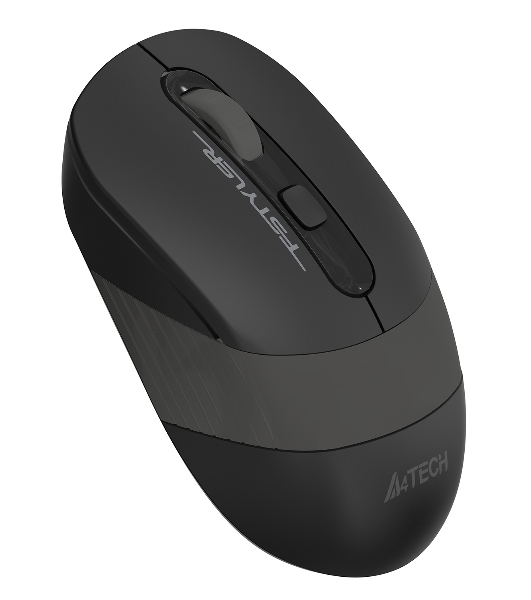 Мышь беспроводная A4Tech Fstyler FG10S черный/серый, 2000 dpi, радиоканал, USB, кнопки - 4